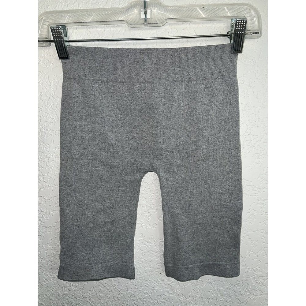 Free People Seamless Bike Short High Rise Heather Gray Shorts Size XS/S NWT B - Picture 6 of 8